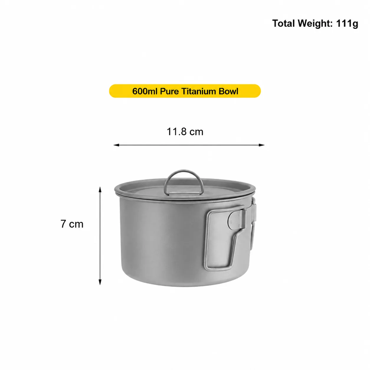 Solidus Pure Titanium Plates and Bento Containers Collection